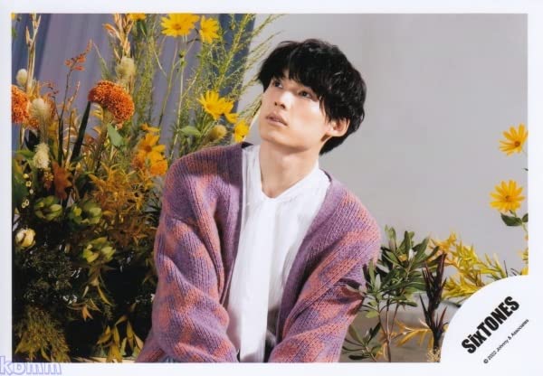 SixTONES 松村北斗 生写真 Amazon.co.jp: Six TONES 公式 生 写真（松村北斗）ST00812 : おもちゃ